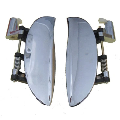 For Hyundai Atos Amica Sanatro Outside Chrome Front Left Right Door Handle 97-05 - Image 1 of 4