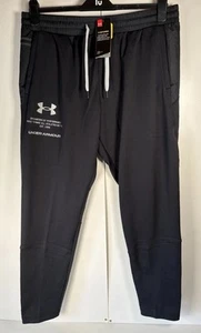 Under Armour Trainingshose Herren XL Schwarz Storm Fleece Gefüttert Coldgear Neu - Bild 1 von 14