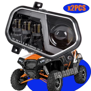 For Polaris Ranger RZR Scrambler 800 900D 570 LED Headlight Assembly Hi/Low DRL - Bild 1 von 22