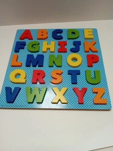 Holz und Kunststoff Alphabet Lerntafel für Kleinkinder - Bild 1 von 7