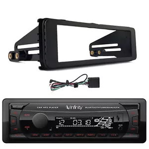 Infinity FM Radio Receiver w/ Dash Kit (fits select 1998-2013 HD Motorcycles) - Picture 1 of 4