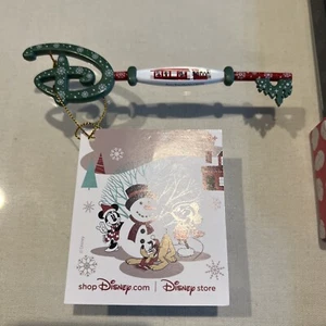 Disney Store 2019 Weihnachten Mickey Zug Sammlerschlüssel - Bild 1 von 4