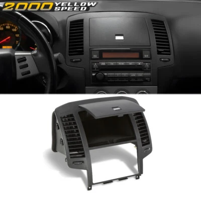 Fit For 2005-2006 Nissan Altima Dash Radio Center AC Air Vent Trim Bezel Storage Foto 1 de 4