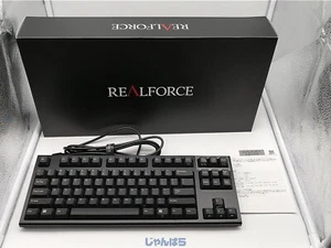 Topre REALFORCE R3S R3SD11 USB Keyboard US Layout 87 Keys 45g Black - Picture 1 of 14