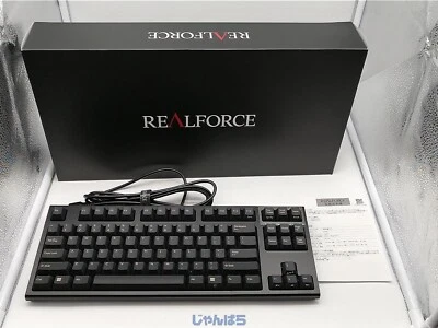 Topre REALFORCE R3S R3SD11 USB Keyboard US Layout 87 Keys 45g Black - Image 1 of 4