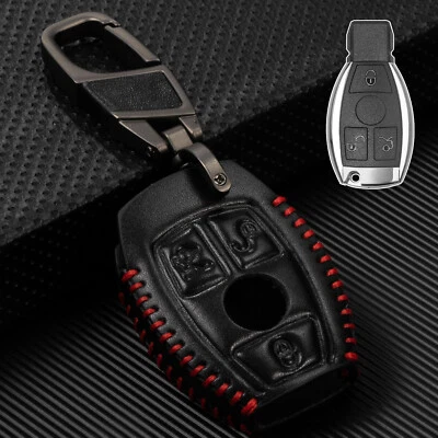 For Mercedes Benz CLS C E S Class Viano Metris Remote Key Ring Case Cover Holder - Image 1 of 4