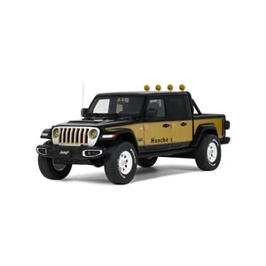 1/18 Jeep Gladiator Pick Up Honcho 2020 Black Resin Model Car by GT Spirit GT422 - Picture 1 of 10