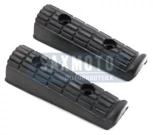 Gummi Fussrasten vorn YAMAHA FZR750R FZR1000 GENESIS Front Footrest Rubbers - Picture 1 of 1