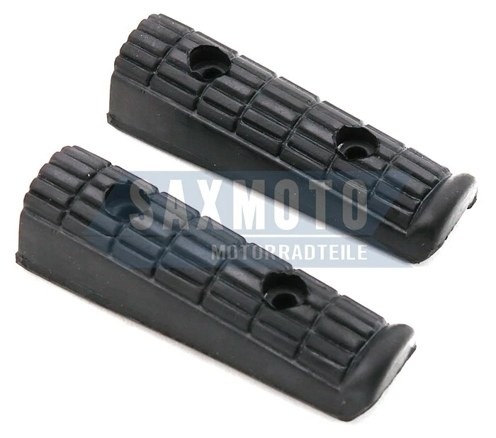 Reposapiés de goma delanteros YAMAHA FZ400R FZ600 FZ750 Front Footrest Rubbers Foto 1 de 1