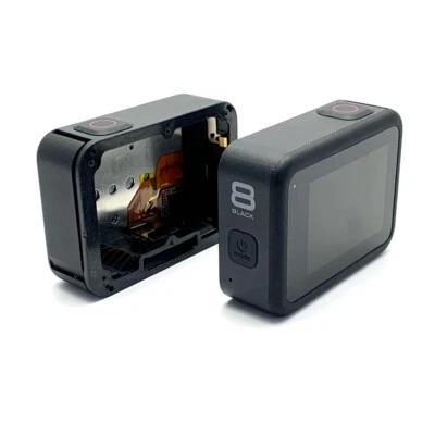 For GoPro Hero 8 LCD Touch screen with side door cover Rear case Shell - Image 1 of 4