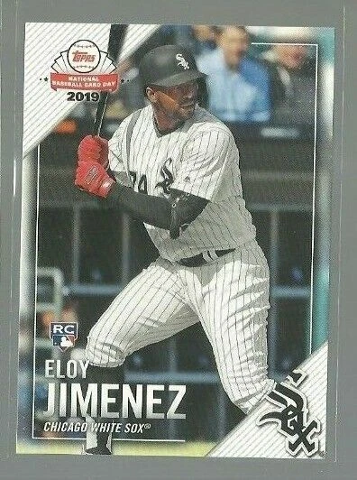 2019 Topps National Baseball Card Day #7 Eloy Jimenez RC (ref 65190) - Image 1 of 1