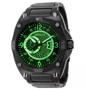 Invicta Aviator Deep Radar Men's 50mm Automatic Green Tinted Watch 40277 - Picture 1 of 13