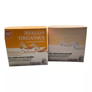 2X Crema Renovadora Vitamina C Defensa Intensa Avalon Organics Tarro de 2 OZ, VER FOTOS - Imagen 1 de 1