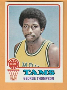 George Thompson Memphis Tams 1973-74 Topps #185 Marquette Warriors - Imagen 1 de 2