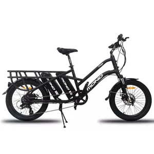 E-MONO MARS – 20″ E-Cargo Bike (SE-20B01) Black - Picture 1 of 16