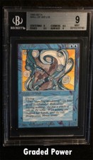 BGS Beta Wall of Air  9  (0780) Quad ++ Magic Beckett Graded MTG