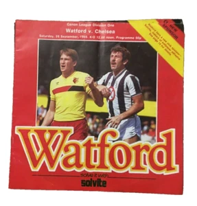 WATFORD V CHELSEA - DIVISIÓN UNO - 28/9/1985 - Imagen 1 de 1