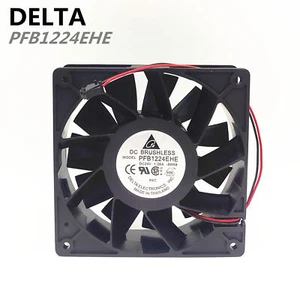 Delta PFB1224EHE 12CM 12038 24V 1.08A 2-pin Windy Inverter Cooling Fan - Picture 1 of 9
