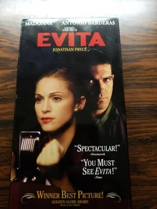 Evita (VHS, 1997) Madonna Antonio Banderas - Picture 1 of 3