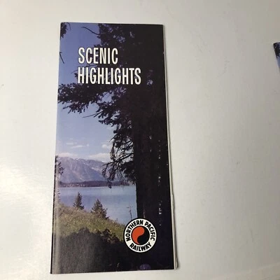 Vintage 1968 Northern Pacific Railway Booklet Scenic Highlights Travel  #5 - Image 1 of 3