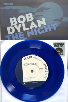 Bob Dylan – The Night We Called It A Day  7" vinyl record RSD 2015 Blue limited - Image 1 of 4