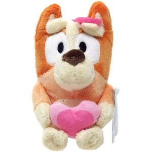 Bluey 2025 Valentine's Day Bingo Plush Hanger (Holding Heart) - Picture 1 of 1