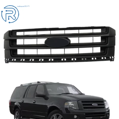 Matte Black FL1Z8200B Front Upper Grille Grill Fit For Ford Expedition 2015-2017 Foto 1 de 4