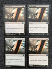 MTG Doom Blade x4 Multiple Versions M11 NM-LP Magic The Gathering