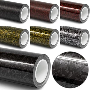 Forged Carbon Autofolie 26€/m² selbstklebende 3D Luftkanal Auto Folie Blasenfrei - Bild 1 von 27