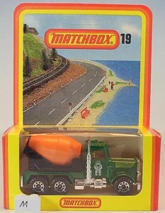 Matchbox Superfast Nr. 19 Peterbilt Cement Truck Nr. 3 Deutsche Hösbach OVP #011 - Bild 1 von 1