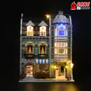 LED Licht Kit für grünen Lebensmittelhändler - kompatibel mit LEGO® 10185 Set - Bild 1 von 7
