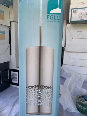 Colgante Carmelia 1 Luz Níquel Satinado por Eglo 201424a Nuevo Envío Gratis Foto 1 de 2