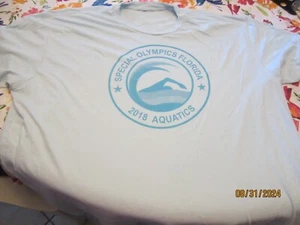 Special Olympics Aquatics T-Shirt - Blue - 2XL - Picture 1 of 2
