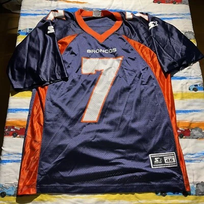 Винтажная футболка John Elway Starter Denver Broncos / размер 46 / мужская M-L / - Изображение 1 из 4