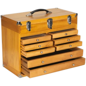 Sealey Machinists Wooden Tool Box 500mm - Picture 1 of 12