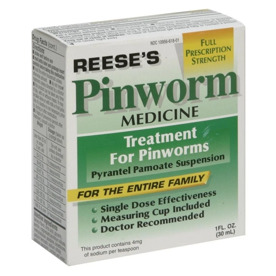 Reese's Pinworm Medicine 1 oz - Fecha de caducidad 11-2026 Foto 1 de 1