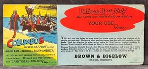 RIPLEY’S BELIEVE IT OR NOT TINTENLÖSCHER-COLUMBUS NEVER SET FOOT ON AMERICA - Bild 1 von 3