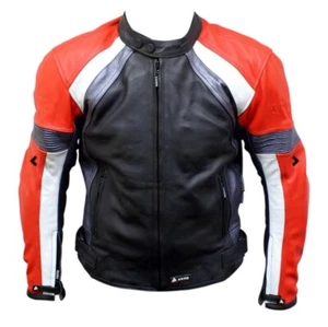 Akito Titan Leather Motorcycle Jacket 12/14 Ladies - Picture 1 of 11