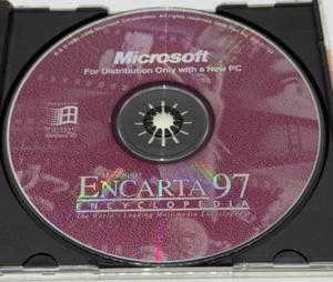 Microsoft ENCARTA 97 Encyclopedia - PC CD, 1996 - WARRANTY - AUS STOCK - Picture 1 of 1