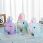 Starry Sky Color Bunny Plush Doll Little Tie-Dyed Rabbit Doll  Kids