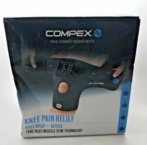  Compex Knee Wrap Heated with TENS Unit for Knee Pain, Small/Medium - Picture 1 of 1