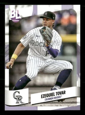 Ezequiel Tovar 2024 Topps Big League #63 Colorado Rockies - Image 1 of 2