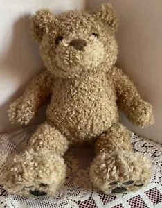 Build A Bear Timeless Teddy Bear 14” Curly Brown - Picture 1 of 7