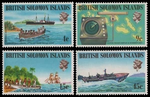 Islas Salomón 1974 - Mi-Nr. 255-258 ** - MNH - barcos / barcos - Imagen 1 de 1