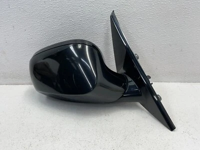 08 09 10 Conjunto de espejo retrovisor lateral derecho pasajero BMW 135i E82 negro 1543 OEM Foto 1 de 4