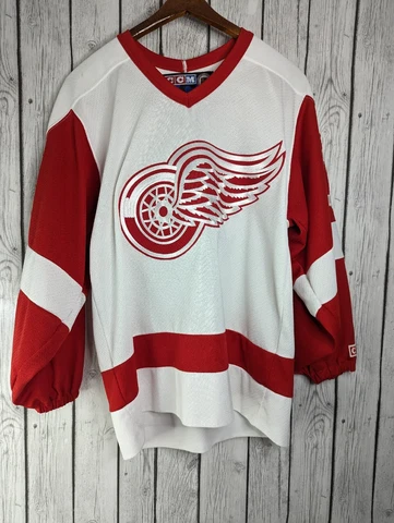 Vintage CCM NHL Detroit Red Wings Jersey #00 Reynolds Men's Small Cover