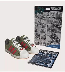 Adidas TMNT Superstar Shell-Toe Shoes Men's size 9