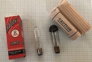 Viewlex V-2C Proyector Vintage NOS Bulb Plus Lámpara Radiante 150w Proyección - Imagen 1 de 3