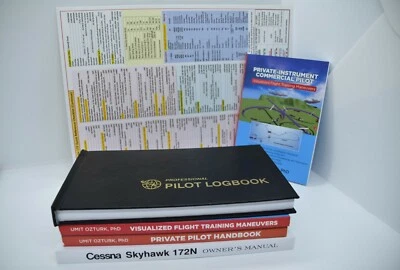 Cessna 172 N Model Private Pilot Training Bundle All In One, 5-piece Unique Set - Image 1 of 4