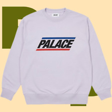 Palace Basics Logo Crewneck *Lilac*
